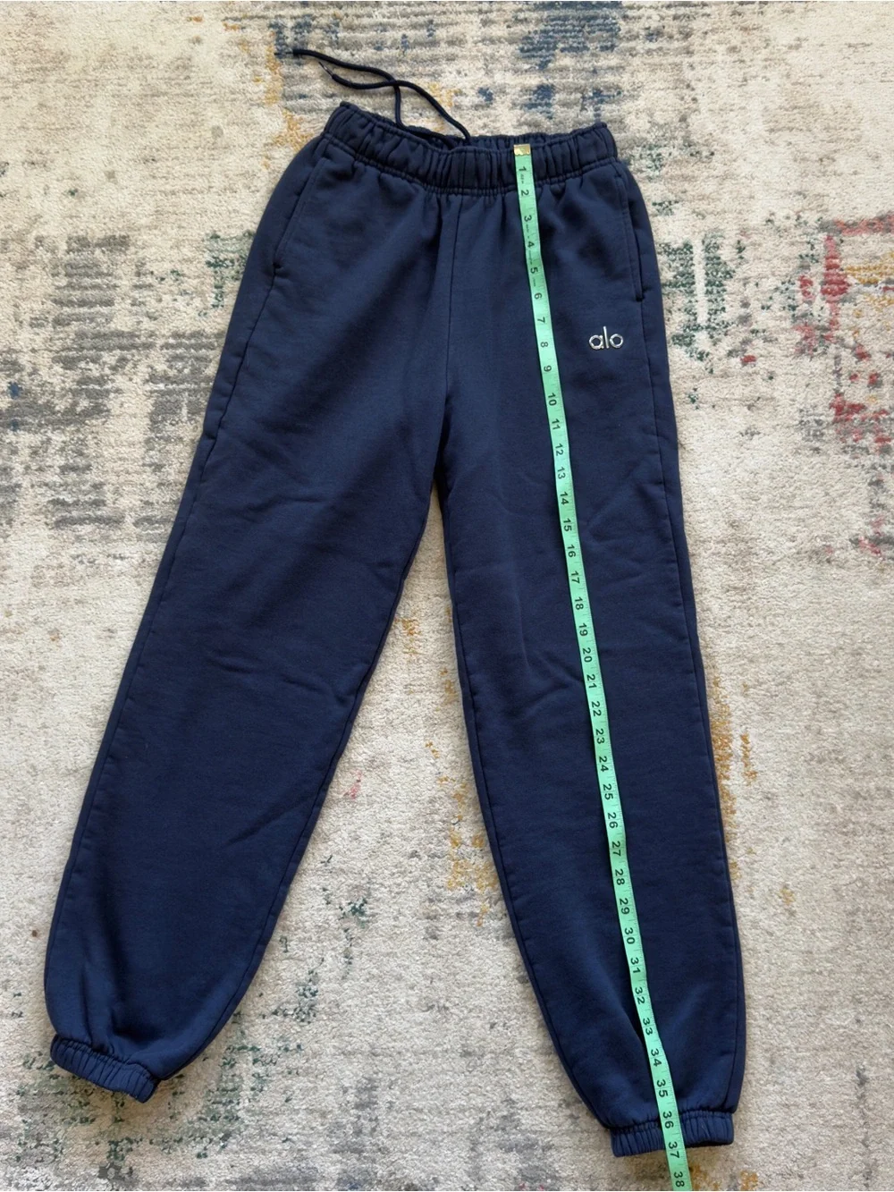 Alo Yoga Accolade Women Sweatpants in Navy (Size XXS)